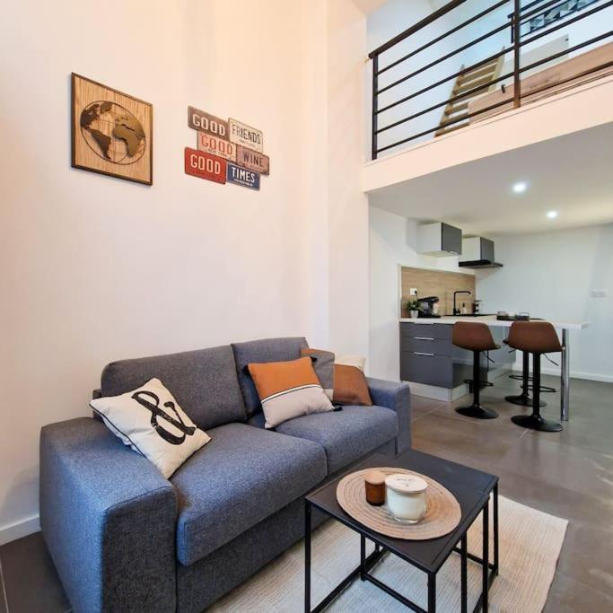 L'Atelier B Magnifique Loft Avec Terrasse Privee Saint-Etienne (Loire) Exterior foto